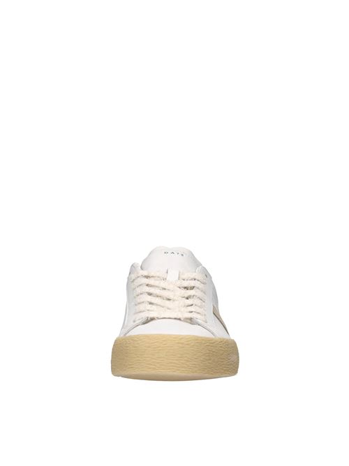 Sneakers in pelle D.A.T.E. | HILL LOW POPBIANCO-GUM